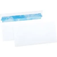 100 Briefumschläge "Nautilus Super White" DIN lang, mit Haftklebung, ohne Fenster, 80 g/m² – Produktbild 1 von 1