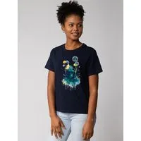 watapparel watapparel T-Shirt Frauen Yoga & Meditation, French navy, – Produktbild 1 von 1