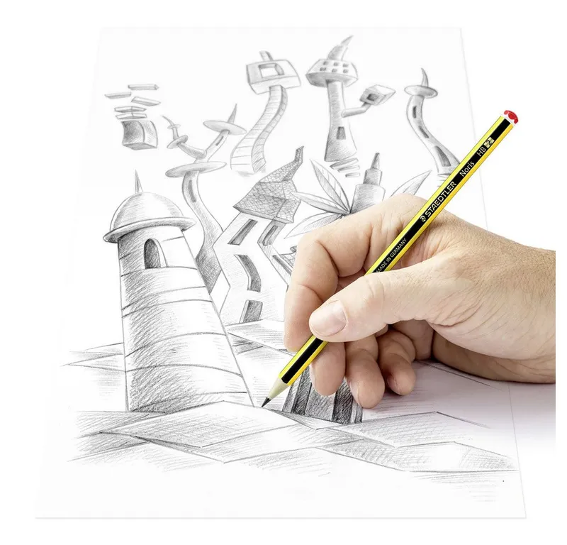 Staedtler Staedtler Bleistift Staedtler 61 120P1 Bleistiftset Bezeichnung der Härte: HB 1 Set – Produktbild 4 von 6