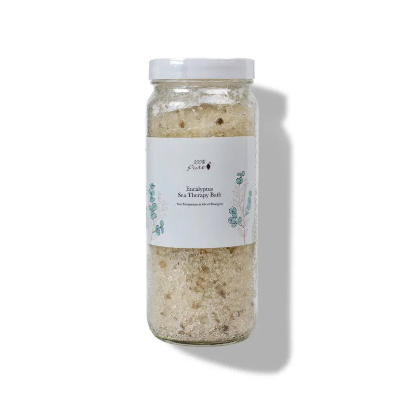 100% PURE® - Purity Cosmetics Eucalyptus Sea Therapy Bath - Badesalz – Produktbild 1 von 1