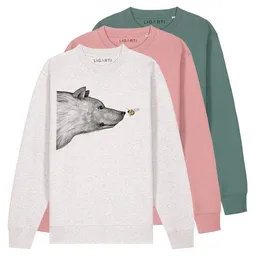 LIGARTI Pullover – Die Begegnung – LIGARTI Tiermanufaktur – Produktbild 1 von 1