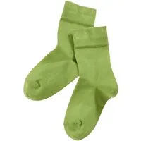 grödo Kinder Socken moos Gr.1-2, Grün, – Produktbild 1 von 1