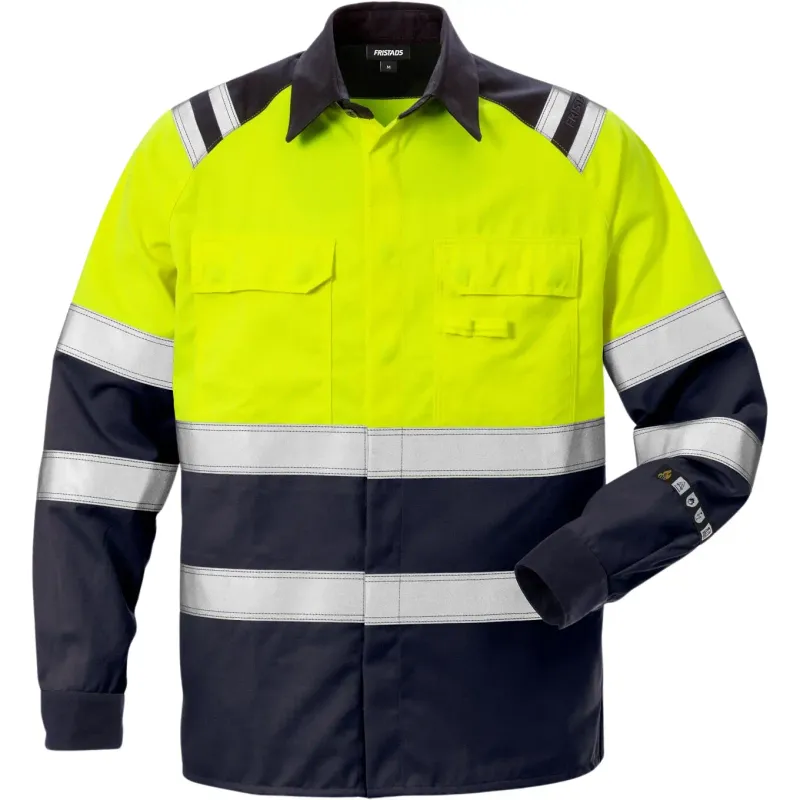 Fristads Schutzhemd Fristads Flamestat 7051ATS, Gelb, – Produktbild 1 von 2
