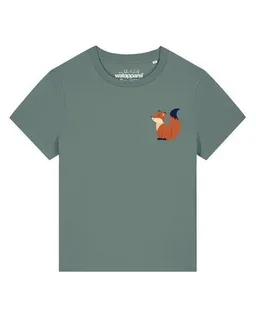 watapparel watapparel T-Shirt Frauen Cute Fox – Produktbild 1 von 1