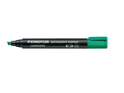Staedtler Staedtler Permanentmarker 'Lumocolor 350' grün mit Keilspitze – Produktbild 1 von 1