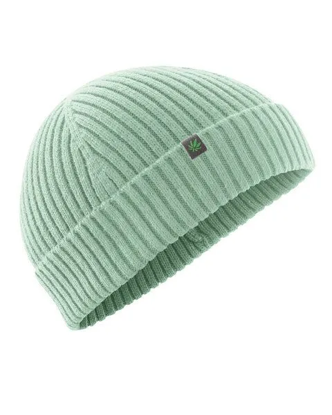 HempAge HempAge Damen / Herren Strickmütze Bio-Baumwolle/Hanf, Menta (grün), – Produktbild 1 von 3