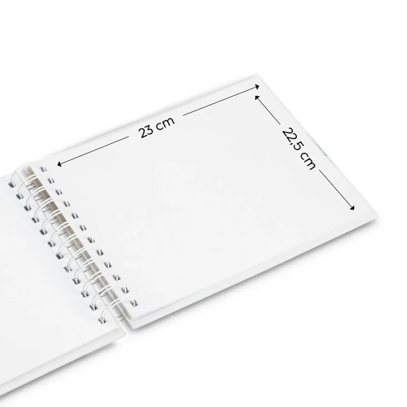 Hama Hama Spiral-Album "Good Things", 28x24 cm, 50 weiße Seiten, Happy – Produktbild 5 von 5