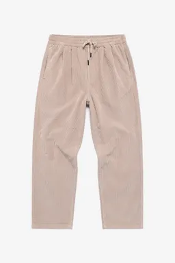 KnowledgeCotton Apparel KnowledgeCotton Apparel Damen vegan Hose Hazy Lockere Passform Cord Helles Federgrau – Produktbild 1 von 1