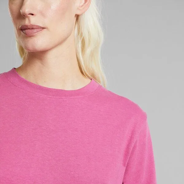 Dedicated DEDICATED Damen T-Shirt Vadstena Hemp, Violet purple red (pink), – Produktbild 2 von 4