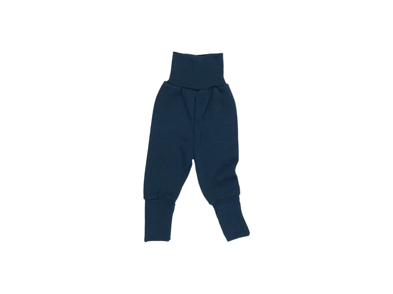 Reiff Strickwaren Reiff Strickwaren Baby Hose mit hohem Bund Wolle Seide Frottee, Blau, – Produktbild 1 von 1