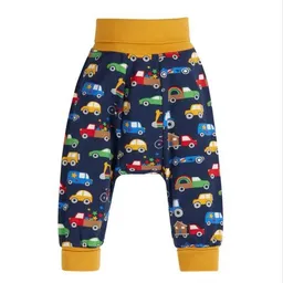 Frugi Frugi Pumphose Fahrzeuge Rainbow Wheels – Produktbild 1 von 1