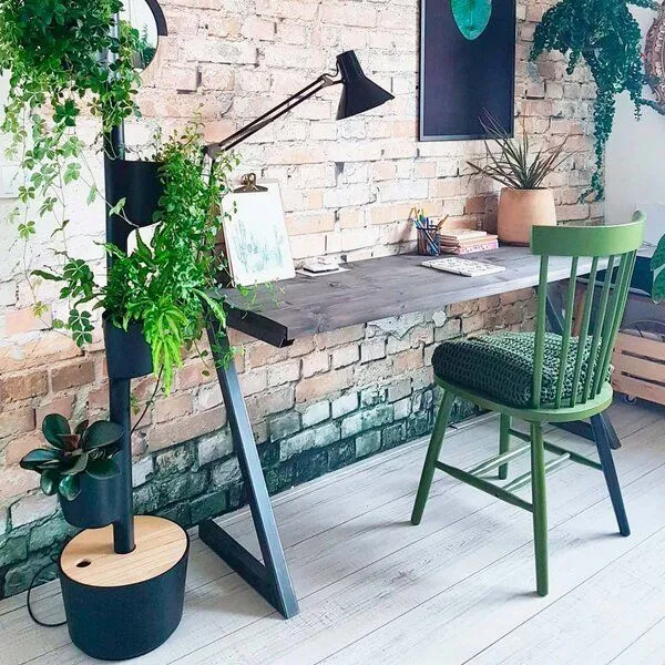 CitySens CitySens vertikaler Blumentopf mit automatischer Bewässerung 4 Blumentöpfe, Schwarz, – Produktbild 2 von 4