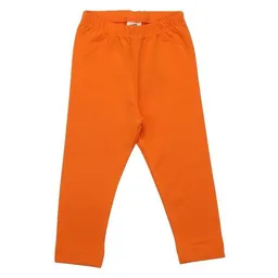 Walkiddy Kinder Leggings GOTS zertifiziert, orange „Mango Sorbet“, Bio-Baumwolle, weich & elastisch – Walkiddy – Produktbild 1 von 1