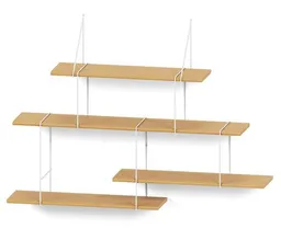 Hausen Hausen Wandregal Link shelf set 2 oak / white – Produktbild 1 von 1
