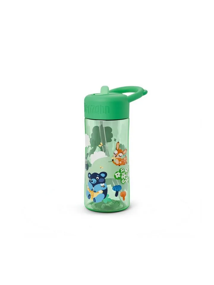 Affenzahn Affenzahn Trinkflasche Trinkflasche, auslaufsicher und kohlensäuregeeignet, Grün, – Produktbild 1 von 4