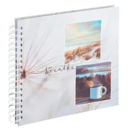 Hama Hama Spiral-Album "Relax", 28x24 cm, 50 weiße Seiten, Breathe – Produktbild 1 von 1