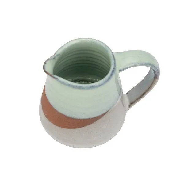 El Puente El Puente Milchkännchen "Raya" | Fair Trade & Handmade aus Nepal, Petrol, – Produktbild 2 von 2