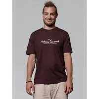 watapparel watapparel T-Shirt Unisex Schau ma moi dann seng mas scho, Red brown, – Produktbild 1 von 1