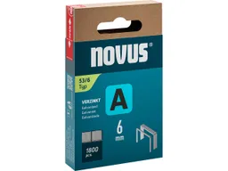 Novus Novus Feindrahtklammern A Typ 53/6 für Handtacker, 1.800 Stk. – Produktbild 1 von 1