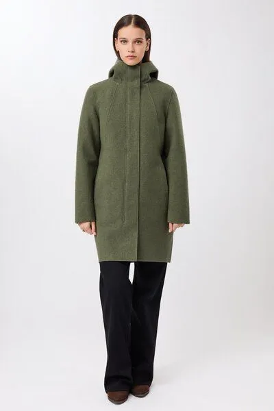 LangerChen LangerChen Parka tailliert aus Walk mit Membran, Sencha (grün), – Produktbild 1 von 4