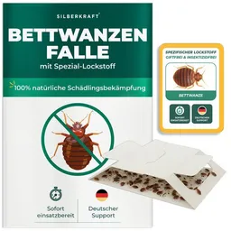 Silberkraft Silberkraft Bettwanzenfalle mit Spezial-Lockstoff – Produktbild 1 von 1