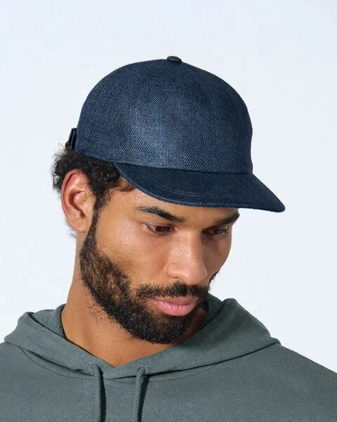 HempAge HempAge Hanf Basecap aus 100% Hanf, Blau (navy), – Produktbild 3 von 5