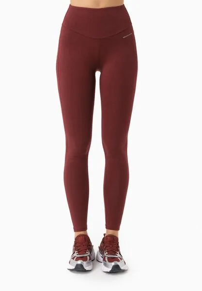 ORGANICATION ORGANICATION LUCCY | High Waist Leggings aus Bio-Baumwolle, Bordeaux, – Produktbild 2 von 4
