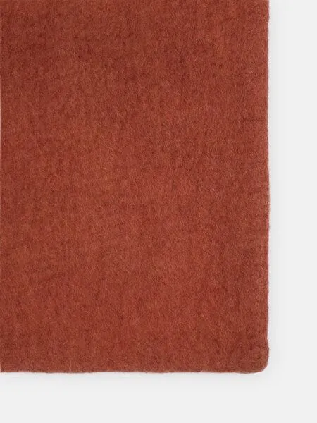 myfelt myfelt Filzteppich rechteckig, 100% reiner Schurwolle, Rostrot (lora), – Produktbild 1 von 4
