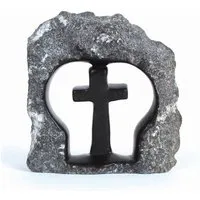 El Puente El Puente Skulptur "Kreuz" | Fair Trade & Handmade aus Zimbabwe – Produktbild 1 von 1