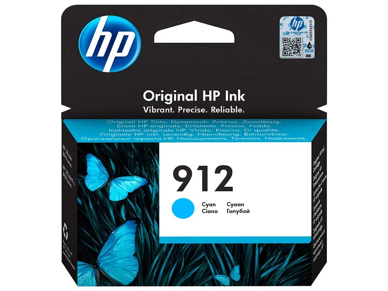 Hewlett Packard hp Tintenpatrone 3JYL77AE, Nr. 912 cyan – Produktbild 1 von 1