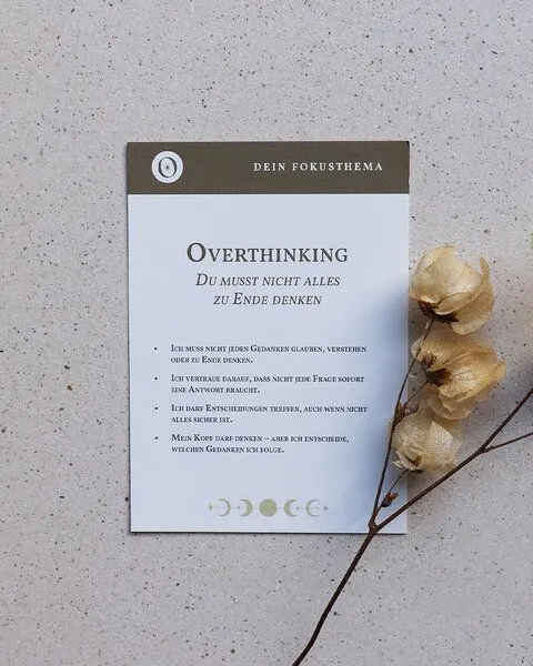 Oh Shanti Oh Shanti OVERTHINKING Geschenkbox – Produktbild 3 von 4