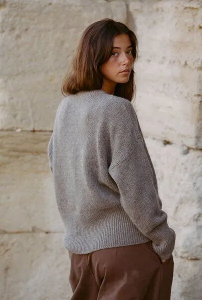Nénés Nénés Pullover Pascale, Grau, – Produktbild 2 von 4