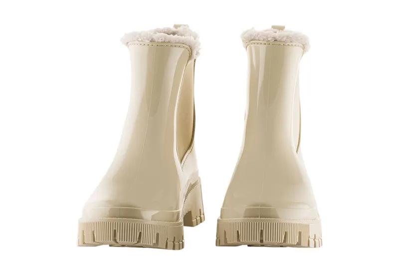 Lemon Jelly Lemon Jelly Gummistiefel Colden (gefütteter Chelseaboot) glänzend beige Damen Sneaker, Beige, – Produktbild 5 von 5