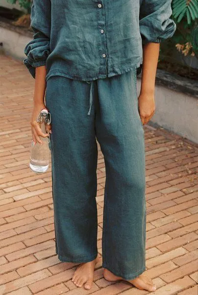 Nénés Nénés Céline-Hose, Grün, – Produktbild 4 von 4