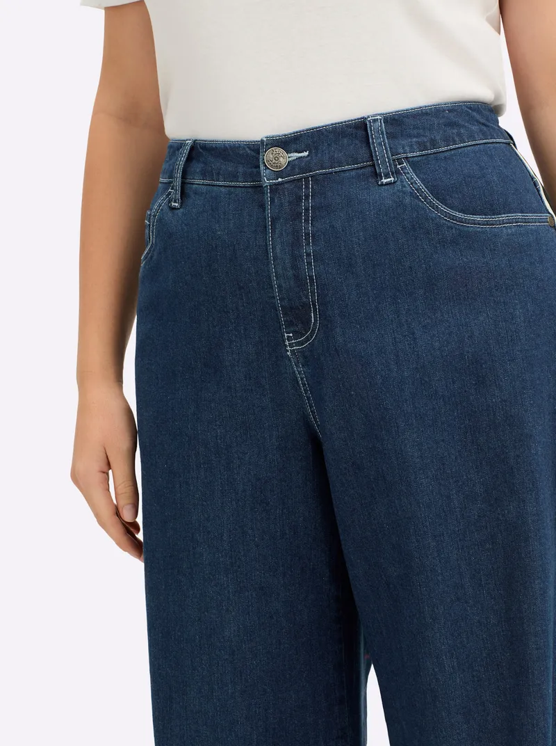 sheego Jeans blue-stone-washed, Blue-stone-washed, – Produktbild 2 von 2