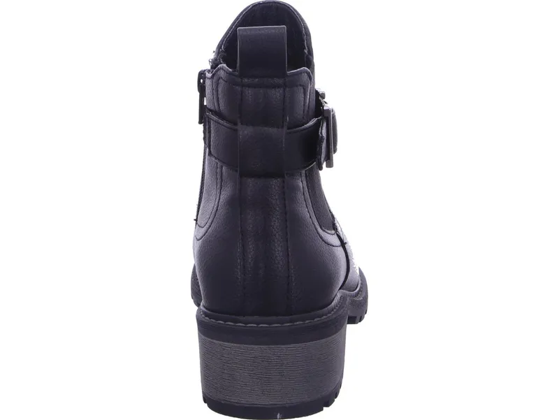 Jana Jana Chelseaboots 100% vegan, Schwarz, – Produktbild 5 von 5