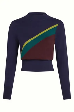 king louie king louie Strickpullover - Nilde Top Fume - Weicher Rollkragenpullover aus Baumwollmix für Dame – Produktbild 1 von 1