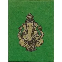 Just Be Just Be Briefkarte Ganesh, Grün, – Produktbild 1 von 1