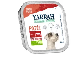 Yarrah YARRAH Bio-Nassfutter für ausgewachsene Hunde, Rind, getreidefrei, 150 g – Produktbild 1 von 1