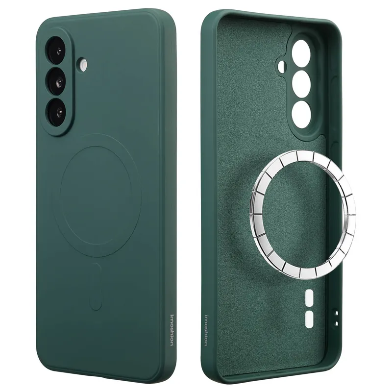 imoshion imoshion Color Back Cover mit MagSafe für das Samsung Galaxy A36, Dunkelgrün, – Produktbild 1 von 1
