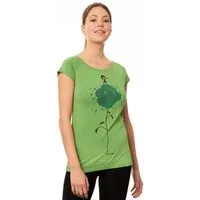 FellHerz FellHerz Damen T-Shirt Dance, Grün, – Produktbild 1 von 2