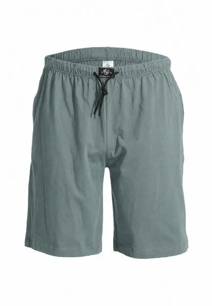 Haasis Bodywear Haasis Bodywear Herren Bermuda mit Seitentaschen, Single Jersey, reine Baumwolle, Mineral, – Produktbild 1 von 4
