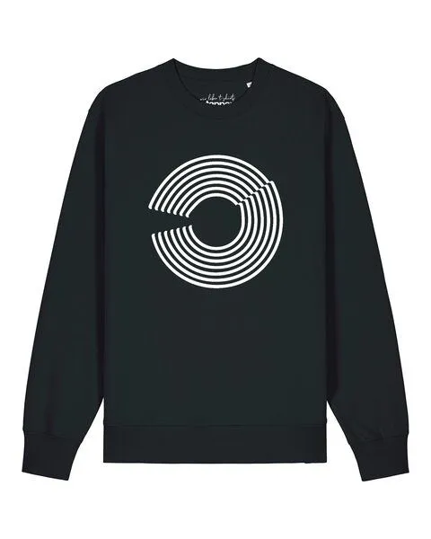 watapparel watapparel Sweatshirt Unisex Abstract 01, Black, – Produktbild 1 von 2