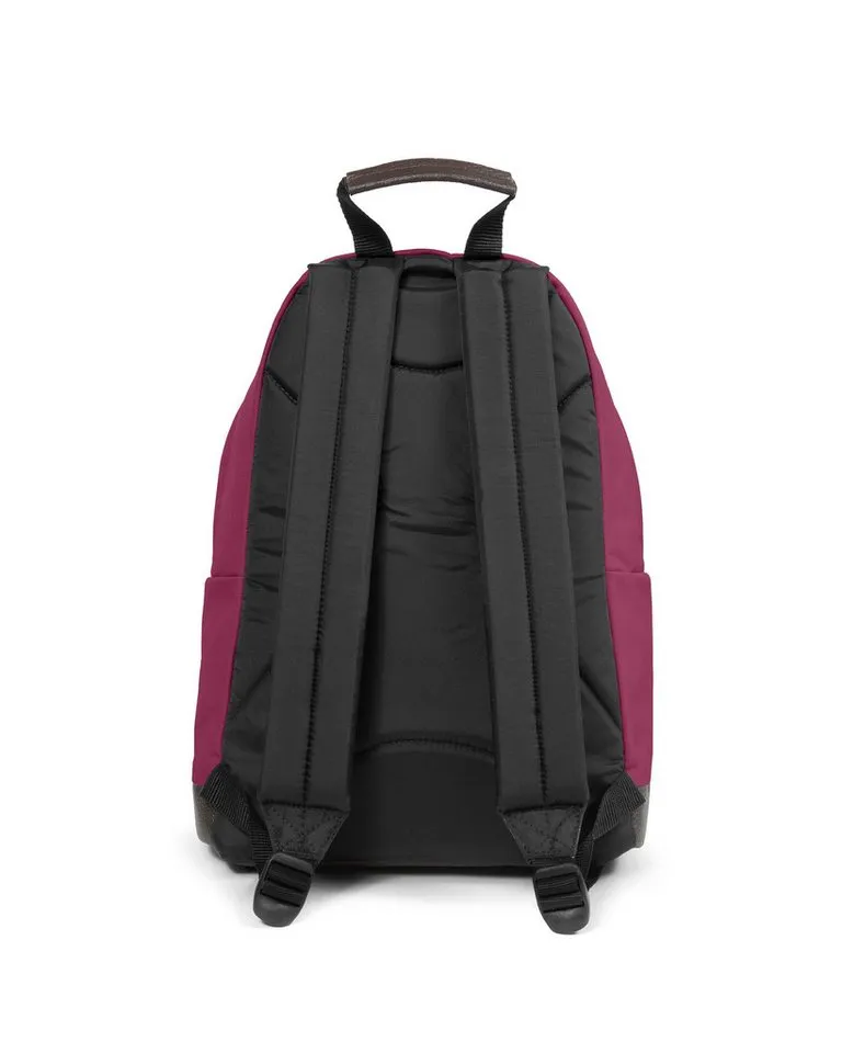 Eastpak Eastpak Freizeitrucksack WYOMING, Schulrucksack, City Daypack mit verstärktem Boden aus Leder, Rot, – Produktbild 2 von 3