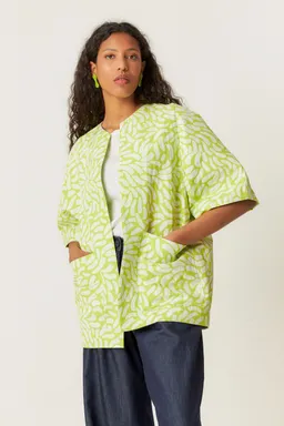 SKFK SKFK Damen vegan Blazer Kanala Gelb – Produktbild 1 von 1