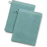 Living Crafts LIVING CRAFTS - Home Waschhandschuh, 2er-Pack - Petrol (100% Bio-Baumwolle), Nachhaltige Mode, Bio Bekleidung – Produktbild 1 von 1
