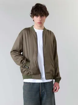 Yahmo Yahmo Herren vegan Jacke Bomber Reversible Laslo Daydream/Olive – Produktbild 1 von 1