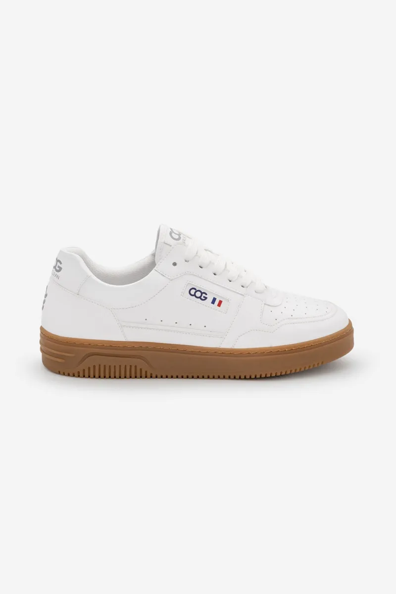 COG COG Herren vegan Sneaker Able Braun, Weiß, – Produktbild 2 von 2