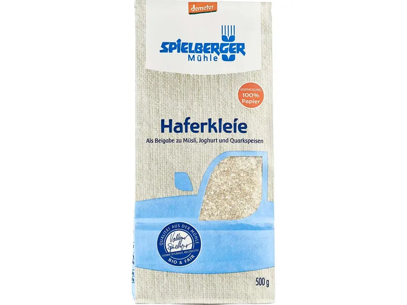 Spielberger Mühle Spielberger Mühle Bio-Haferkleie, 500 g – Produktbild 1 von 1
