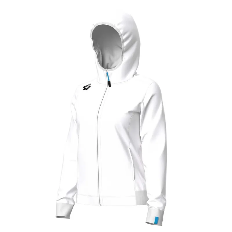 arena Hoodie Damen Arena Team Panel, Weiß, – Produktbild 1 von 1